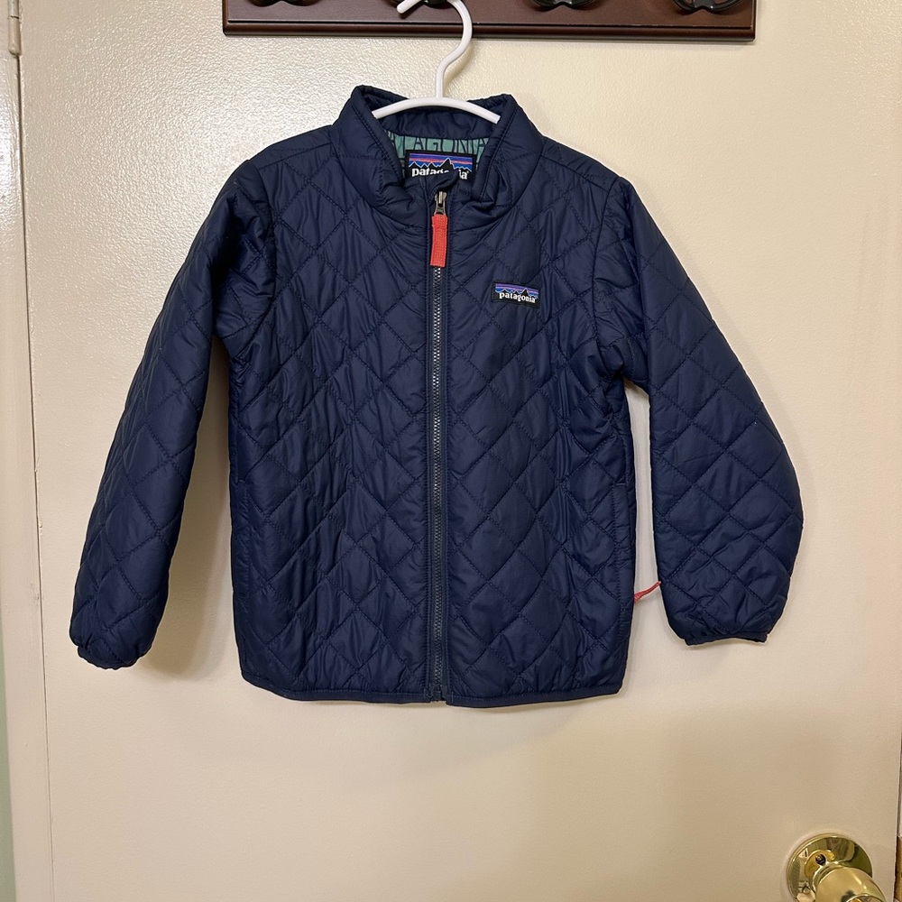 Patagonia Quilted Jacket in Navy